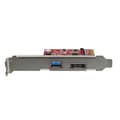 Pikkukuva 2 / 4: StarTech.com 2-porttinen USB 3.1 (10 Gbit/s) ja eSATA PCIe -kortti - PCIe USB 3.1 -kortti ja eSATA-kortti - USB 3.1 -laajennuskortti - USB-sovitin - P
