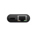 Miniatyrbild 5 av 5: Linksys Belkin - Nätverksadapter - USB-C - Gigabit Ethernet x 1 + USB-C (endast ström) x 1 (INC001BTBK)