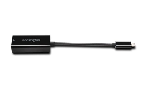 Kensington CA1100E - Netværksadapter - USB 3.1 / Thunderbolt 3 - Gigabit Ethernet x 1