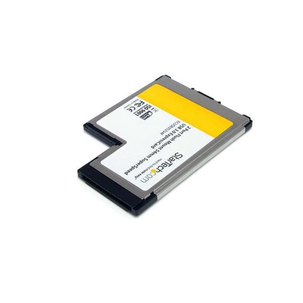 StarTech.com 2-ports USB 3.0 ExpressCard med UASP-understøttelse - USB 3.0 54 mm interfacekort til bærbar - USB 3.0 A (hun)