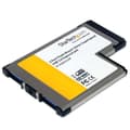 Miniatyrbillede 1 af 3: StarTech.com 2-ports USB 3.0 ExpressCard med UASP-understøttelse - USB 3.0 54 mm interfacekort til bærbar - USB 3.0 A (hun)