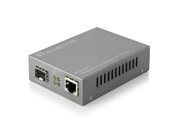 LevelOne FVS-3800 10/100Base TX til 100Base-X SFP-konverter (FVS-3800)