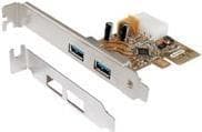 Exsys EX-11082-2 - USB-adapter - PCIe lav profil - USB 3.0 x 2