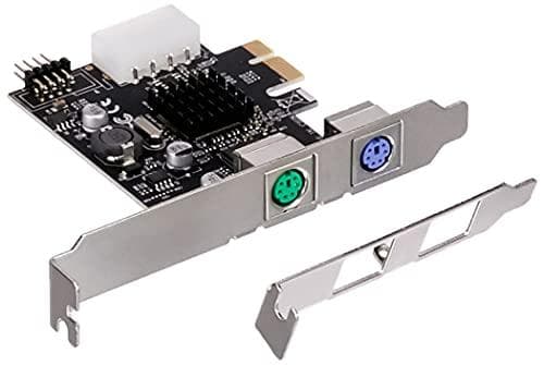 Delock PCI Express x1 -kortti 2 x PS/2- ja USB-nastaliittimiin