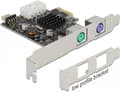Pikkukuva 1 / 2: Delock PCI Express x1 -kortti 2 x PS/2- ja USB-nastaliittimiin