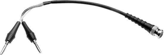Telegärtner L00010A1844 0,5 m BNC 2x Banansort koaksialkabel (L00010A1844)