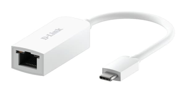 D-Link DUB-E250 - Nätverksadapter - USB-C / Thunderbolt 3 - 2,5GBase-T x 1