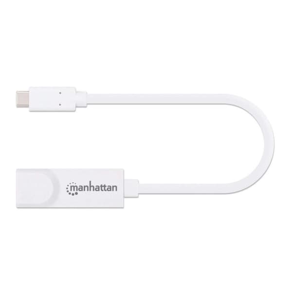 Manhattan Type-C till Gigabit nätverksadapter - Nätverksadapter - USB-C 3.1 - Gigabit Ethernet x 1 (507585)
