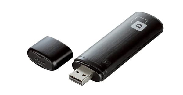 D-Link Wireless AC1200 DWA-182 - Netværksadapter - USB2.0 - 802.11b, 802.11a, 802.11g, 802.11n, 802.11ac (draft 2.0) (DWA-182)
