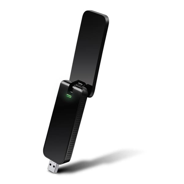 TP-LINK Archer T4U - Netværksadapter - SuperSpeed USB3.0 - 802.11b, 802.11a, 802.11g, 802.11n, 802.11ac (ARCHER T4U) Sort