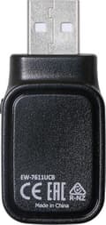 Miniatyrbild 3 av 8: Edimax EW-7611UCB Ac600 Dual Band Wi-Fi & Bluetooth 4.0-adapter [USB, 80211ac, 600Mbps, svart]