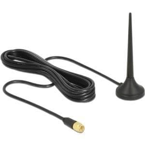 DeLOCK - Mobiltelefon/Wi-Fi-antenne - indendørs / udendørs - DECT, UMTS, GSM, LTE, Bluetooth, WLAN 2,4 GHz, ZigBee, Z-Wave, LoRa 868 MHz / 915 MHz (12