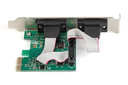 DIGITUS DS-30000-1 - Seriel adapter - PCIe - 2 porte (DS-30000-1)