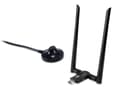 Miniatyrbild 2 av 3: LevelOne Dual Band trådlös USB-nätverksadapter 1-13 kanaler