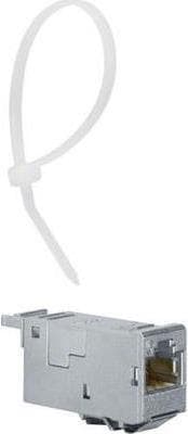 Hager RJ45 indbygget modul E-Dat CAT 6a VU603NWH (VZ314RJ)