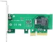 DeLOCK PCI Express x4-kort > 1 x intern SFF-8643 NVMe - Low Profile Form Factor - Hukommelsescontroller - U.2 NVMe Low-Profil - 64 Gbit/s - PCIe 4.0 x