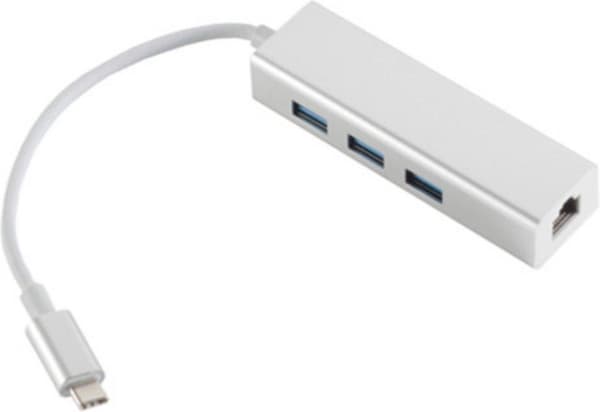 S-Conn 14-05025 netværkskort & adapter Ethernet Sølv