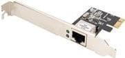 DIGITUS - Netværksadapter - PCIe Low Profile - Gigabit Ethernet x 1 Sort