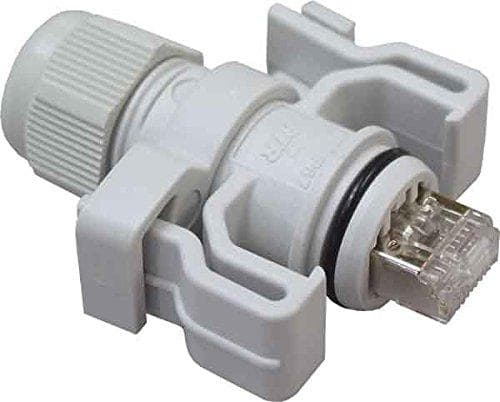 Metz Connect 130906 – 03-e RJ45 grå ledningsstik – konnektorgevind (grå)
