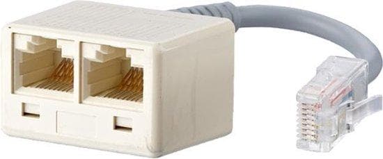 METZ CONNECT BTR - nätverksdelare - RJ-45 (M) - RJ-45 (W) - 10 cm (130610480101-E)