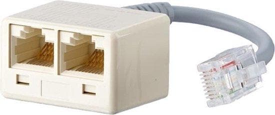 METZ CONNECT UAE - Nätverksadapter - RJ-45 (W) - RJ-45 (M) - 10 cm - Pearl White (130608480101-E)