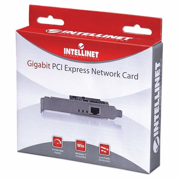 Intellinet 522533 Netværkskort 1 GBit/s PCI-Express, LAN (10/100/1000 MBit/s)
