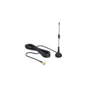 DeLOCK ISM 433 MHz Antenne - Antenne - 3 dBi - rundstrålende - sort (88877)