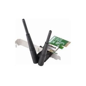 Edimax EW-7612PIn - Nätverkskort - PCI Express - 802.11b, 802.11g, 802.11n (EW-7612PIn) Svart, Grön