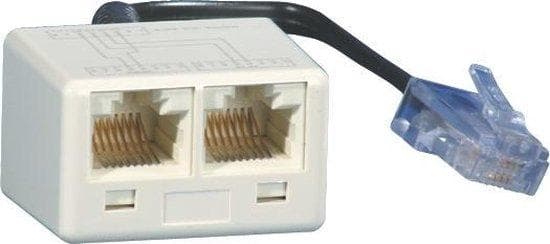 METZ CONNECT BTR - nätverksdelare - RJ-45 (M) - RJ-45 (W) - 10 cm (130607440101-E)
