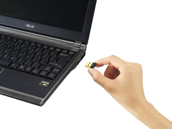 ASUS USB-N10 - Wifi Adapter - Svart