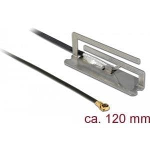 DeLOCK WLAN Intern Antenne MHF IV - HSC MXHP32 - Antenne - Planar Inverted F-Shaped (PIFA) - Wi-Fi - 1,6 dBi (86392)