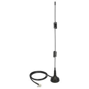 DeLOCK LTE-antenne - Antenne - LTE/GSM/UMTS/WLAN 2,4 GHz/Bluetooth/ZigBee/Z-Wave - indvendig - 3 dBi - ikke-retningsbestemt - sort (12480)