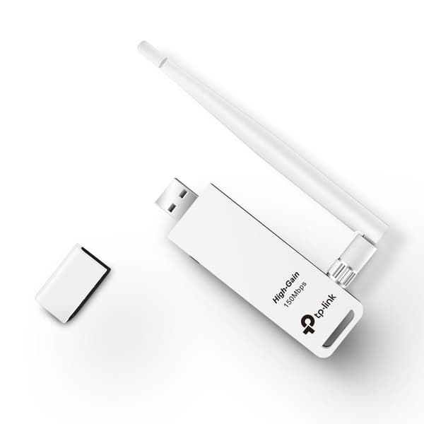 TP-Link TL-WN722N - Nätverkskort - USB2.0 - 802.11b, 802.11g, 802.11n (TL-WN722N)