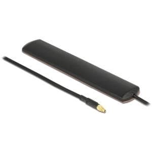 DeLOCK 89525 Omnidirektional antenne MMCX 3dBi netværksantenne - netværksantenner (3 dBi, 0,69-0,96/1,71-2,7, 50 Ohm, rundstrålende antenne, MMCX, ver