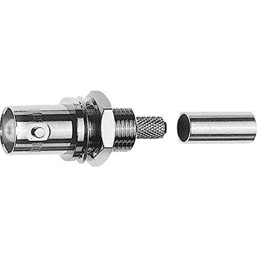 Telegärtner BNC-kaapelin asennuspistoke J01001A0083 cr/cr (RG-223/U) koaksiaaliliitin 4018359220990