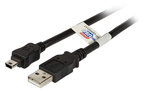 EFB Elektronik USB 2.0 A / Mini B 3m USB-kabel USB A Mini-USB B Svart (K5251SW.3)