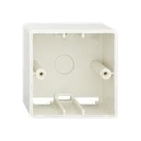 Rutenbeck UAE-Cat.5e+6 ApG rw - Installationsbox nätverksgränssnitt - Pure White, RAL 9010 (13511503)