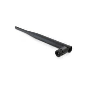 DeLOCK WLAN-antenne - antenne - 5 dBi (til 2,5 GHz), 5 dBi (for 5,825 GHz) - omnidirektionel - sort (88393)