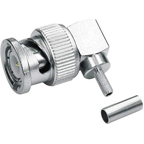 Telegärtner BNC-kabelvinkelstik J01000A0010 Koaksialstik 4018359101411
