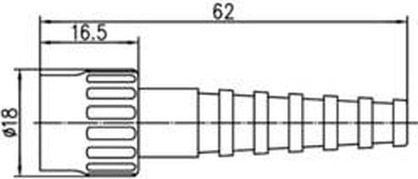 Telegärtner J01000A0014 J01000A0014 BNC-stik Stik, lige 50 Ω 1 stk.