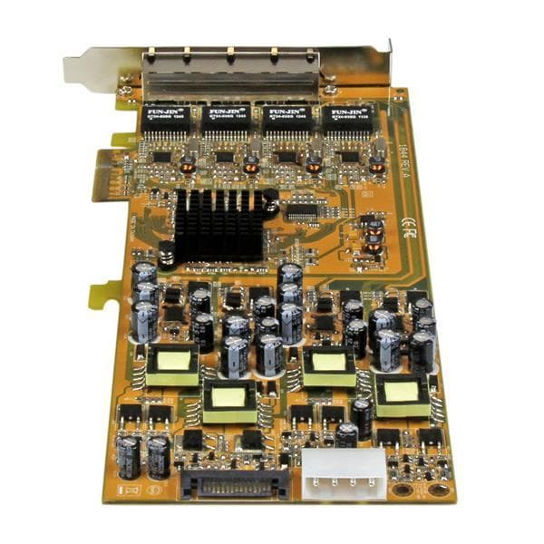 StarTech.com 4 Port Gigabit PoE PCIe nätverkskort - PSE PCI Express NIC - Nätverkskort - PCI Express x4 - Gigabit Ethernet x 4 (ST4000PEXPSE)