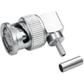 Miniatyrbillede 1 af 3: Telegärtner BNC kabel vinkelstik Crimp G13, G50 75 Ohm, lodde/krympe, A0504, G13 (0,4/2,5) - 1 stk (J01002A0029)