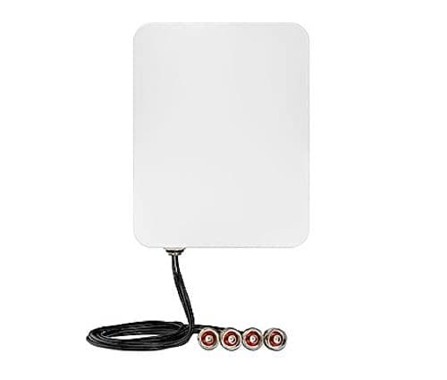 LANCOM AirLancer ON-QT60 - Antenne - Wi-Fi - 7 dBi (til 2,4 GHz), 7 dBi (for 5 - 6 GHz) - rundstrålende - udendørs, vægmontering mulig, stangmontering