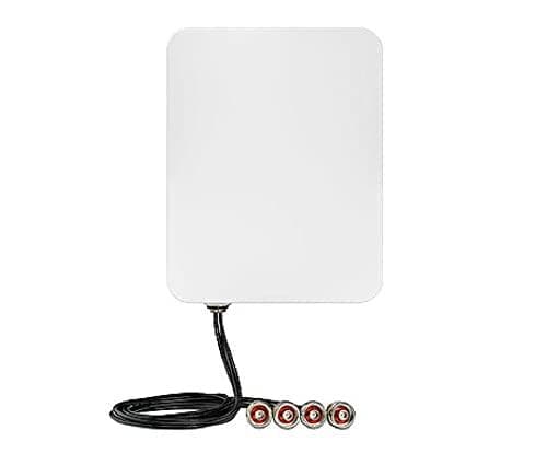 LANCOM AirLancer ON-QT90 - Antenne - Wi-Fi - 7 dBi (til 2,4 GHz), 7 dBi (for 5 - 6 GHz) - rundstrålende - udendørs, vægmontering mulig, stangmontering