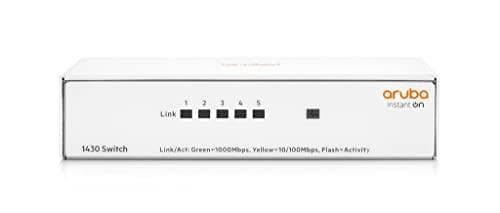 HPE Aruba Instant On 1430 5G Switch - switch - unmanaged - 5 x 10/100/1000 - desktop, wall-mountable - BTO