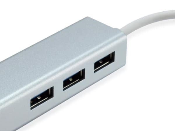 LevelOne Nätverksadapter USB Hub 3-Port Wake-on-LAN USB-0503 V 3
