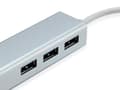 Miniatyrbild 3 av 5: LevelOne Nätverksadapter USB Hub 3-Port Wake-on-LAN USB-0503 V 3