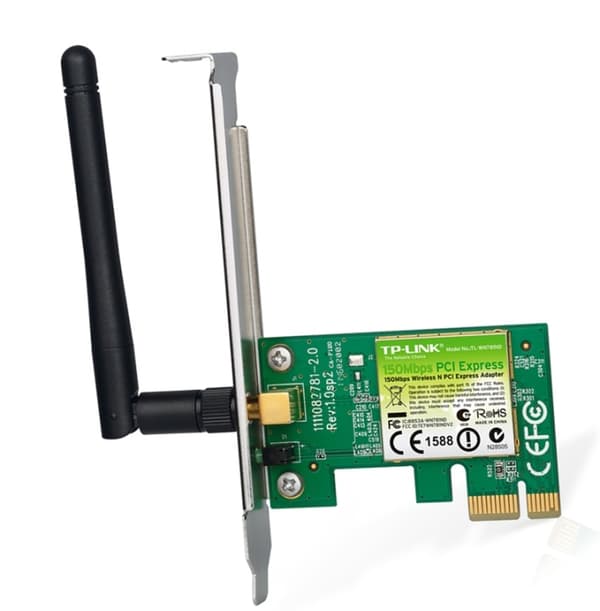 TP-LINKtrådløst nettverkskort, 150 Mbps (TL-WN781ND) Grønn