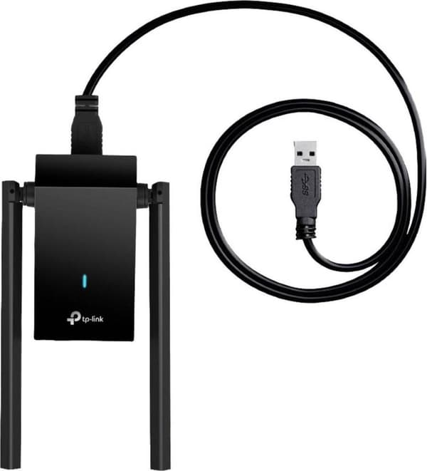 TP-Link AX1800 Dubbla antenner Högförstärknings trådlös USB-adapter