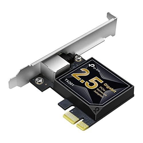 TP-Link 2.5 Gigabit PCIe netværksadapter Sort, Grå